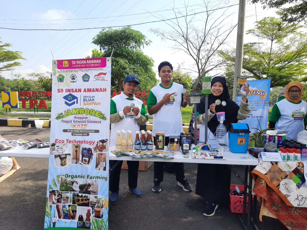 SD Insan Amanah Meriahkan Jambore Adiwiyata HPAi Malangraya 2025