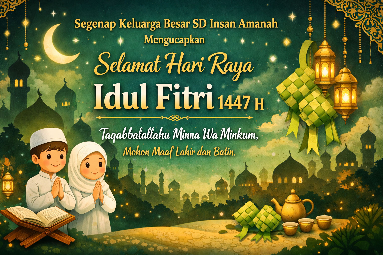 SD Insan Amanah Mengucapkan